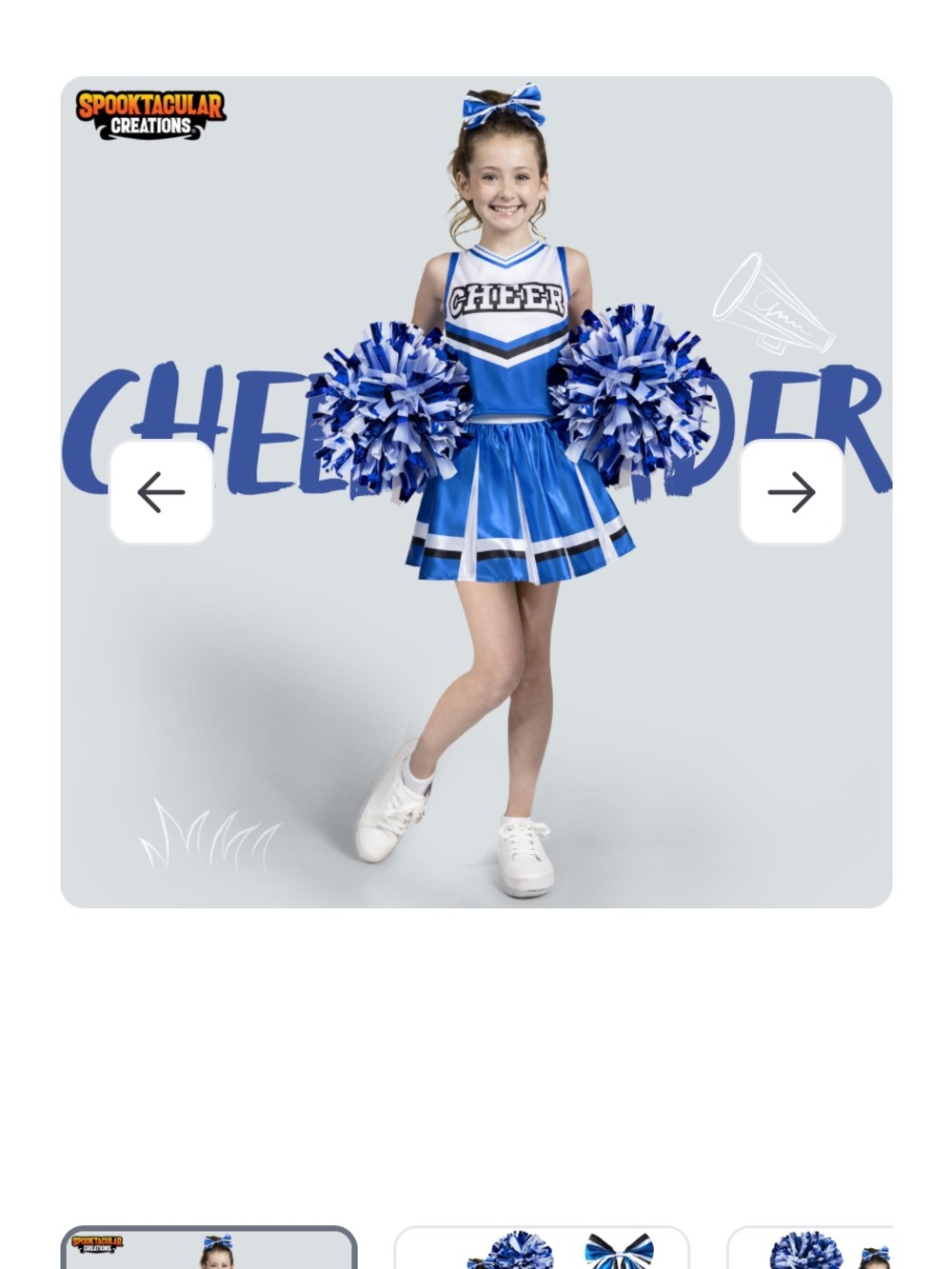 Spooktacular Creations
Halloween Cheerleader
Costume